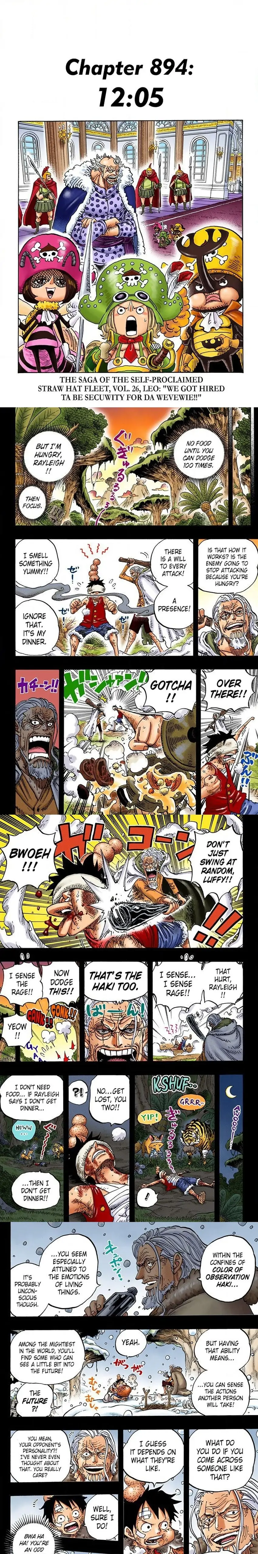 One Piece Digital Colored Chapter 894 image 1